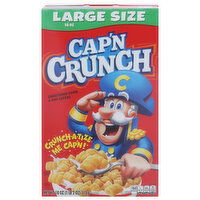 Cap'n Crunch Cereal, Large Size, 18 Ounce