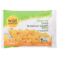 Wild Harvest Organic Butternut Squash, Diced, 12 Ounce