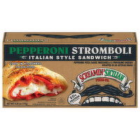 Screamin' Sicilian Pizza Co. Italian Style Pepperoni Stromboli Sandwich, 6.25 Ounce