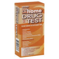At Home Drug Test, 12, 1 Each