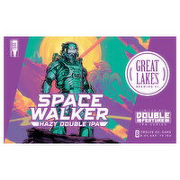 Great Lakes Brewing Co. Hazy Double IPA Space Walker Beer, 6 Each