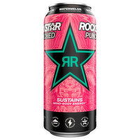Rockstar Punched Watermelon Energy Drink, 16 Fluid ounce