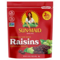 Sun-Maid California Sun-Dried Raisins, 32 Ounce