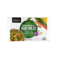 Essential Everyday Frozen Steam Mixed Vegetables, 4 Way, 12 Ounce