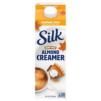 Silk Almond Creamer, Dairy-Free, Pumpkin Spice, 32 Fluid ounce