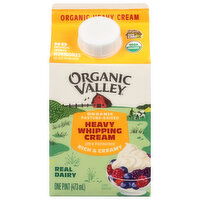 Organic Valley Heavy Whipping Cream, 1 Pint