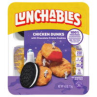 Lunchables Chicken Dunks with Chocolate Creme Cookies, 4 Ounce