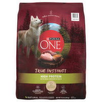 Purina One True Instinct Dog Food, Natural, with Real Chicken & Duck, High Protein, Adult, 15 Pound