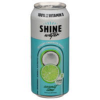 Shine Water Zero Sugar Coconut Lime Water, 16 Fluid ounce