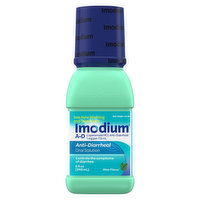 Imodium A-D Oral Solution, Anti-Diarrheal, 1 mg, Mint Flavor, 8 Fluid ounce