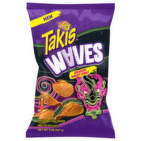 Takis Waves Wavy Potato Chips, Dragon Sweet Chili, Hot, 8 Ounce