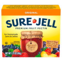 Sure-Jell Fruit Pectin, Premium, Original, 1.75 Ounce