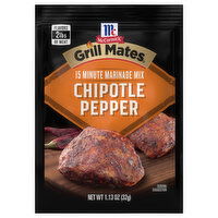 McCormick Grill Mates Chipotle Pepper Marinade Seasoning Mix, 1.13 Ounce