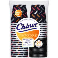 Chinet Comfort Cup 12oz Hot Cup, 26 Each