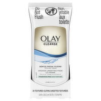 Olay Cleanse Gentle Facial Cloths, Fragrance Free, 30 Each