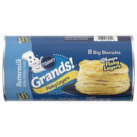 Pillsbury Grands! Biscuits, Buttermilk, Flaky Layers, 8 Each