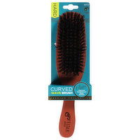Titan Hard Curved Wave Brush, 1 Each