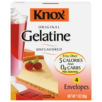 Knox Original Unflavored Gelatin, 4 Each