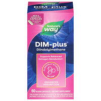 Nature's Way DIM-Plus, Vegan Capsules, 60 Each