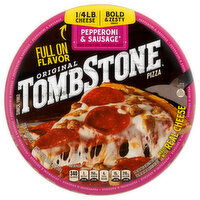 Tombstone Pizza, Original, Pepperoni & Sausage, 19.4 Ounce