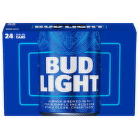 Bud Light Beer, 24 Each