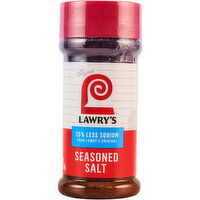 Lawry's 25% Less Sodium Seasoned Salt, 8 Ounce