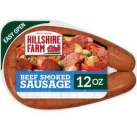 Hillshire Farm Beef Smoked Sausage, 12 Ounce