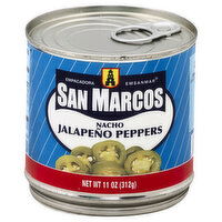 San Marcos Japapeno Peppers, Nacho, 11 Ounce