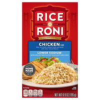 Rice-A-Roni Food Mix, Lower Sodium, Chicken Flavor, 6.9 Ounce