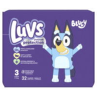 Luvs Platinum Protection Platinum Protection Baby Diapers, Size 3, 32 Each