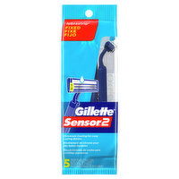 Gillette Sensor2 Men's Disposable Razors, 5 Ct, 5 Each