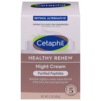 Cetaphil Night Cream, Healthy Renew, Retinol Alternative, 1.7 Ounce