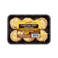 Giorgio Stuffed Baby Bella Mushrooms, Everything Seasoned, 8.5 Ounce