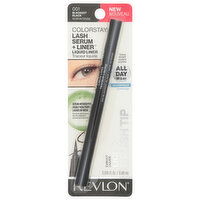 Revlon ColorStay Lash Serum + Liner Liquid Liner, 001 Blackest Black, 0.016 Fluid ounce