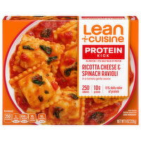 Lean Cuisine Protein Kick Ravioli, Ricotta Cheese & Spinach, 8 Ounce