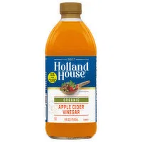 Holland House Apple Cider Vinegar, Organic, 16 Fluid ounce