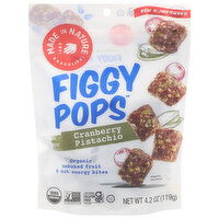 Made in Nature Figgy Pops, Cranberry Pistachios, 4.2 Ounce