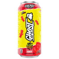 Ghost Energy Drink, Zero Sugar, Redberry, Sour Patch Kids, 16 Fluid ounce