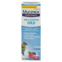 Mucinex Children's Multi-Symptom Cold, Very Berry, Liquid, 4 Fluid ounce