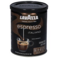 Lavazza Coffee, 100% Arabica, Ground, Espresso Italiano, 8 Ounce