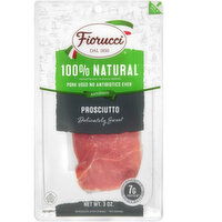 Fiorucci Pre-Sliced Prosciutto, 3 Ounce