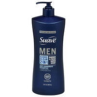 Suave Professionals Shampoo + Conditioner, Anti Dandruff, 2-in-1, Classic Clean, Men, 28 Fluid ounce