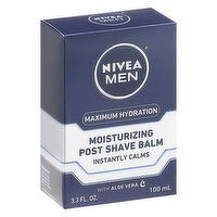 Nivea Men Post Shave Balm, Moisturizing, 3.3 Fluid ounce