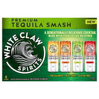 White Claw Spirits Tequila Smash, Assorted, Premium, 8 Each