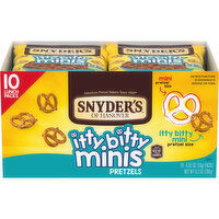 Snyder's of Hanover® Itty Bitty Minis Pretzels, 9.2 Ounce