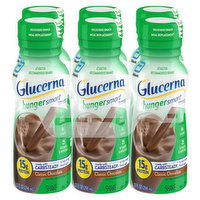 Glucerna Hunger Smart Shake, Classic Chocolate, 6 Each