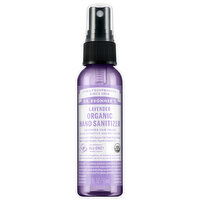 Dr. Bronner's Hand Sanitizer, Organic, Lavender, 2 Fluid ounce