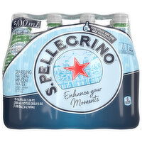 S.Pellegrino Mineral Water, Sparkling, Natural, 12 Each