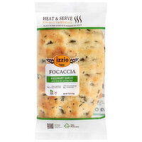 Izzio Artisan Bakery Rosemary Garlic Focaccia, 11 Ounce