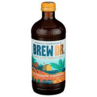 Brew Dr. Kombucha, Pineapple Paradise, Organic, 14 Fluid ounce